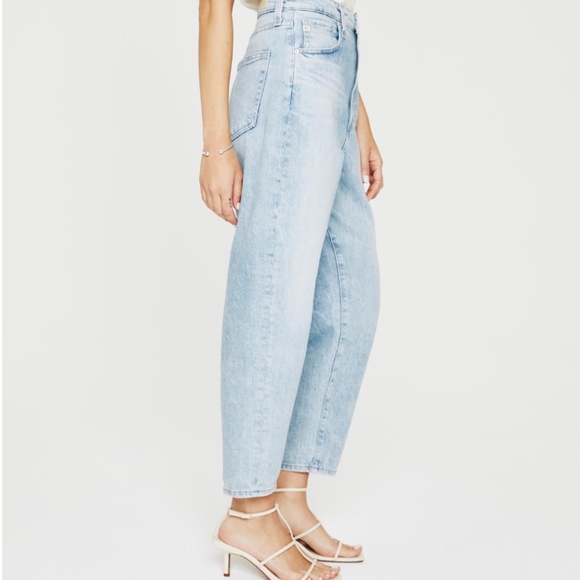 NEW AG Denim Renn Jeans Super High Rise 27 - Picture 2 of 9